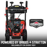 26" 208cc Two Stage Self-Propelled Gas Snow Blower w/ Electric Start & Briggs & Stratton Engine HB7109B