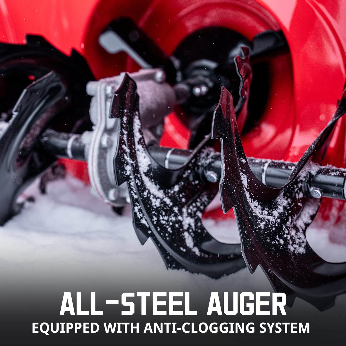 26" 208cc Two Stage Self-Propelled Gas Snow Blower w/ Electric Start & Briggs & Stratton Engine HB7109B