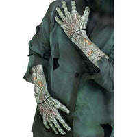 Fun World Zombie 3D Gloves with Arms Costume Accessory Adult Gloves