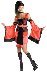 Disguise Women's Worldscape Sexy Samurai Adult Costume Size Small 6-8