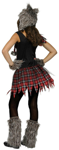 Fun World Wild Wolfie Girl Kids Costume