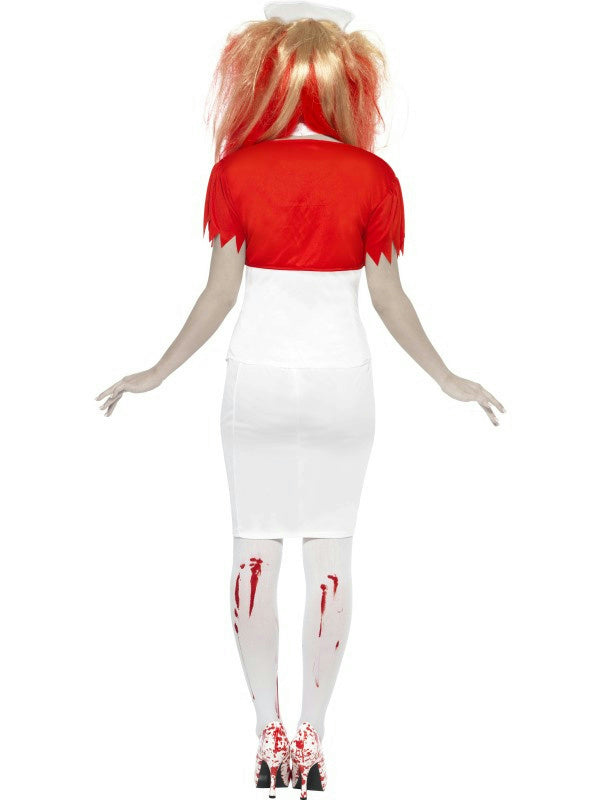 Smiffy's Women's Blood Drip Nurse Adult Zombie Costume