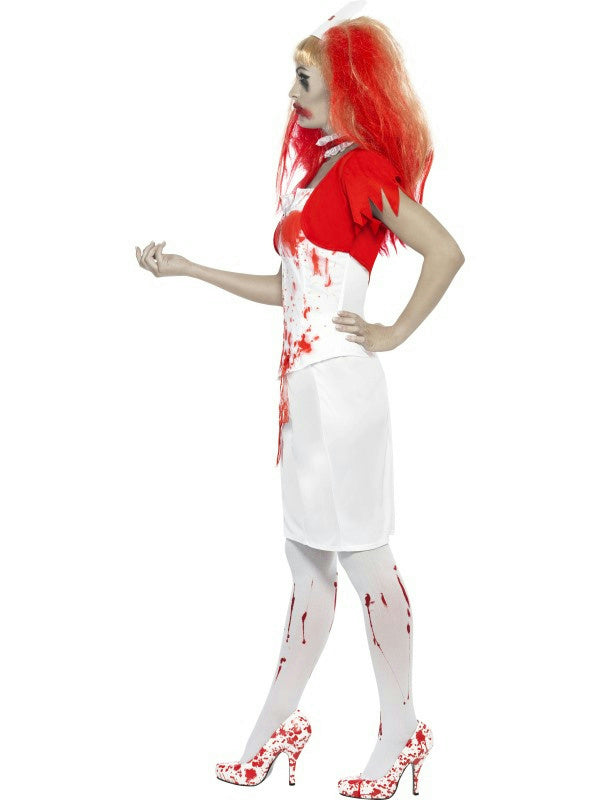Smiffy's Women's Blood Drip Nurse Adult Zombie Costume