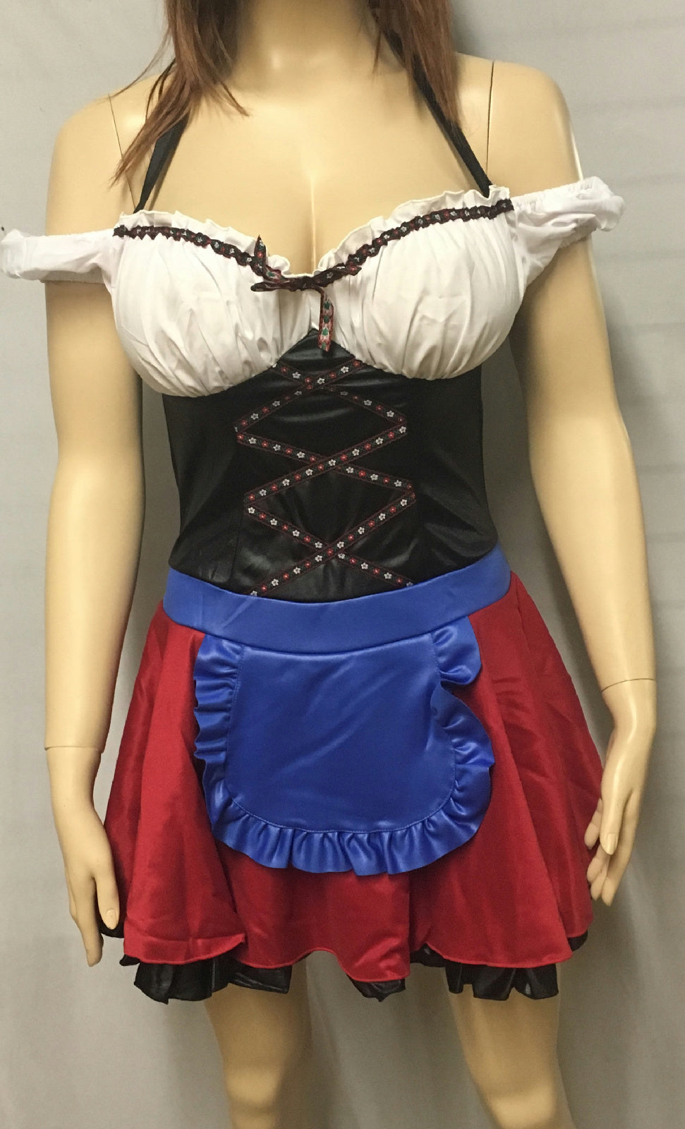 Sexy Alpenhof German Beer Maiden Fraulein Girl Women's Adult Costume Size S/M