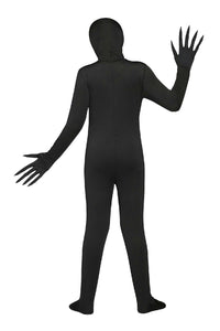 Fade Eye Shadow Demon Black Skin Suit Child Costume Medium 8-10