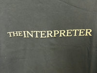 The Interpreter 2005 Drama Movie Memorabilia Blue Adult T-Shirt XL