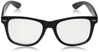 High Quality Retro Nerd Dork Fashion Glasses Black Frame Clear Lens Buddy Clark