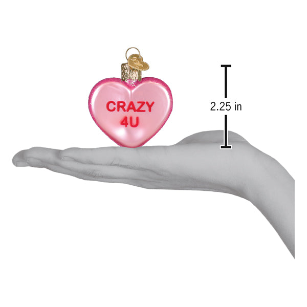 Conversation Hearts Set Ornament