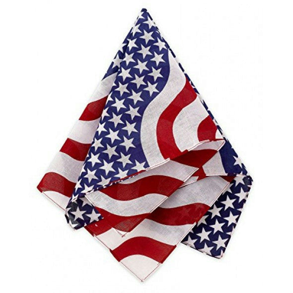 American Flag Do Rag Bandana July 4th Independance Day Patriotic 3-Pack