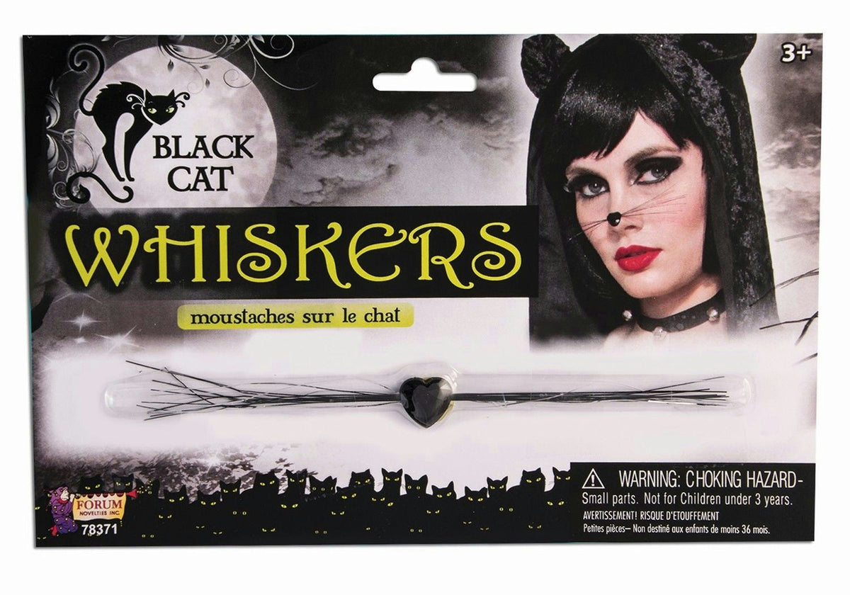 Black Cat Whiskers Costume Accessory 78371