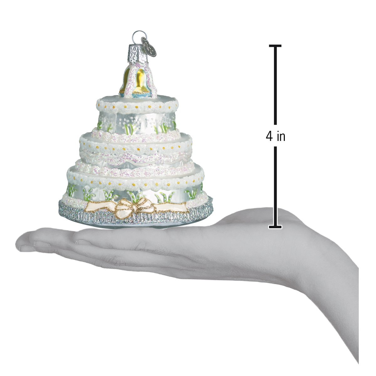 Wedding Cake Christmas Ornament