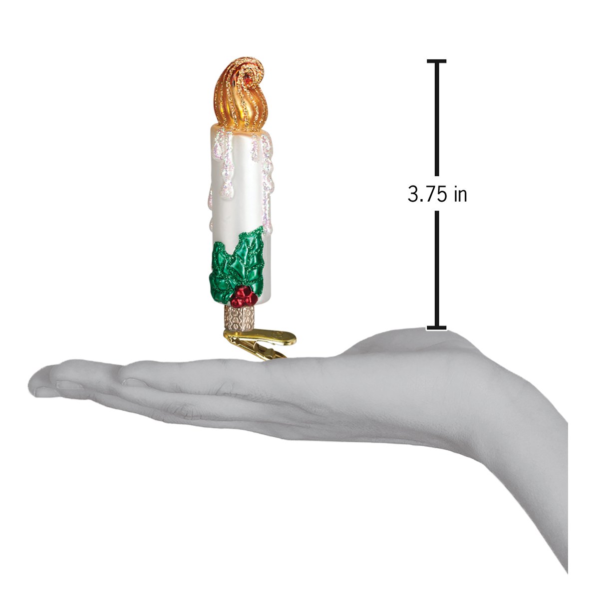 Clip-on Candle Ornament