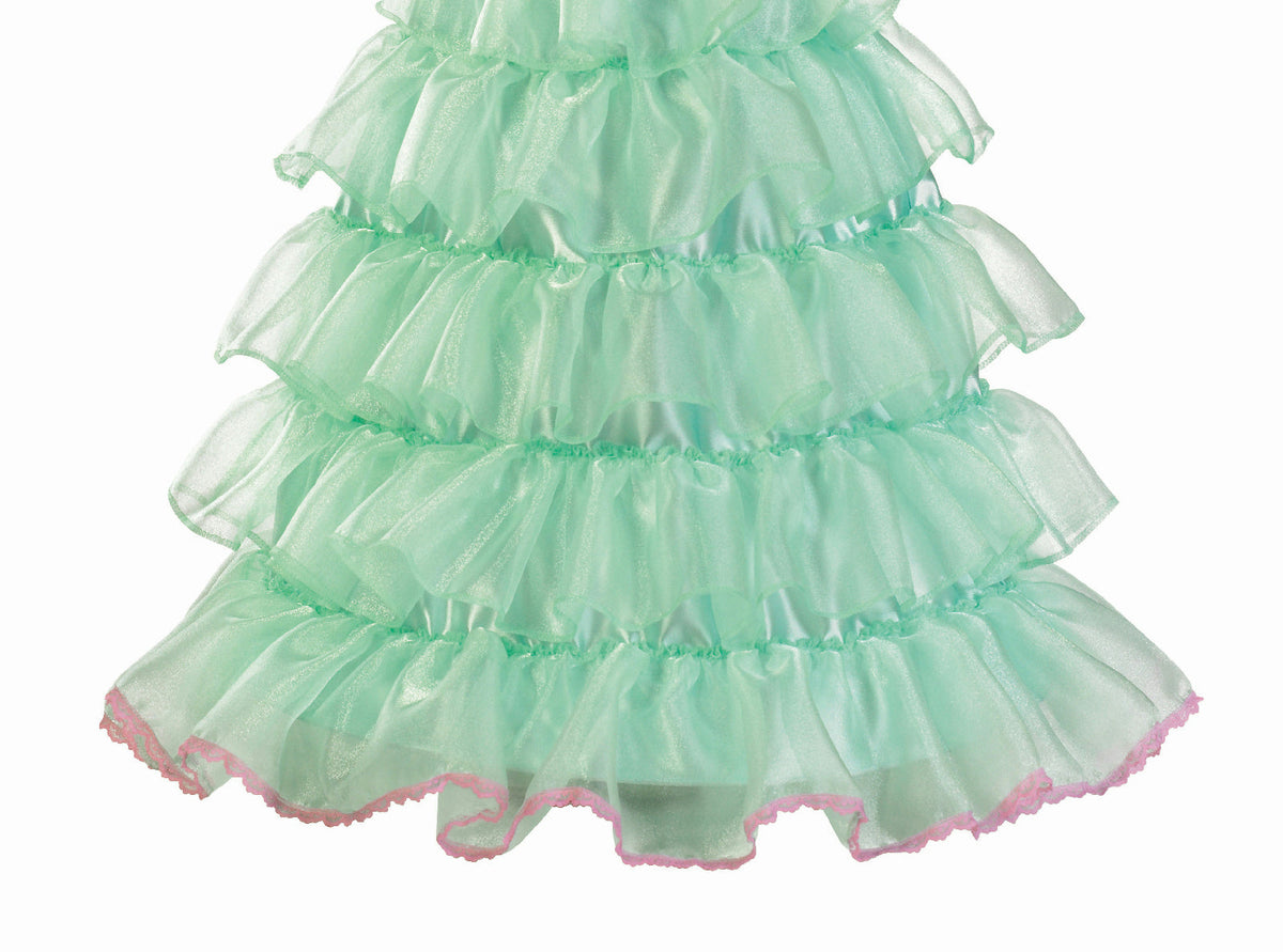 Turquoise Southern Belle Child Deluxe Costume Small 4-6