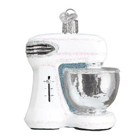 White Mixer Ornament