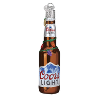 Holiday Coors Light Bottle Ornament