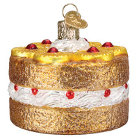 Pineapple Upside Down Cake Ornament