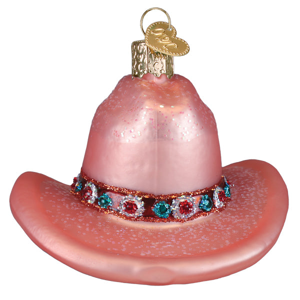 Cowgirl Hat Ornament