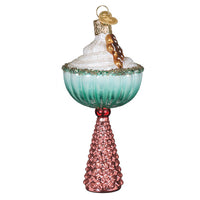 Gingerbread Glam Cocktail Ornament