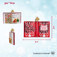 Betty Crocker Cookbook Ornament
