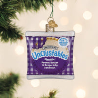 PB & Grape Uncrustables Sandwich Ornament