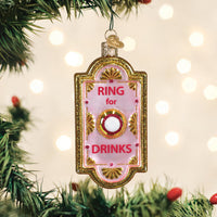 Ring For Drinks Doorbell Ornament
