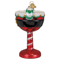 Santa Cocktail Ornament