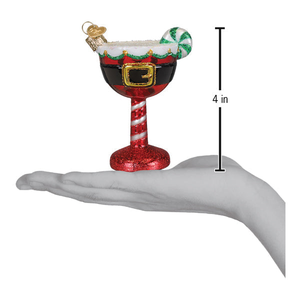 Santa Cocktail Ornament