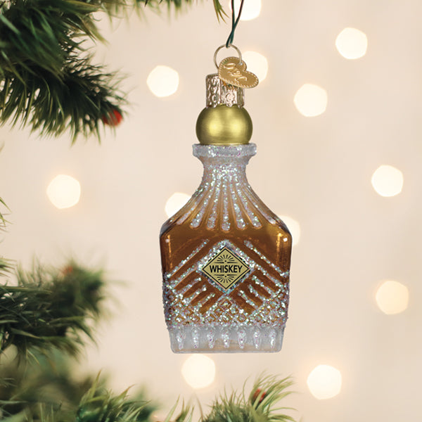 Whiskey Bottle Decanter Ornament