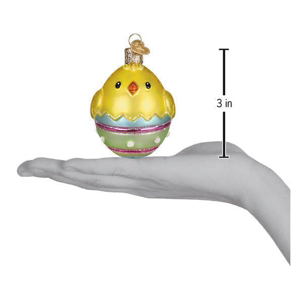 Chick In Easter Egg Ornament