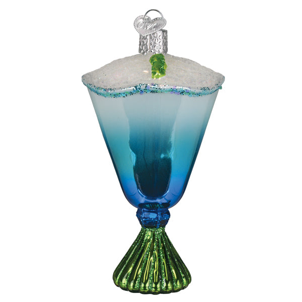 Blue Glacier Cocktail Ornament