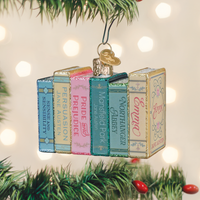 Jane Austen Books Ornament