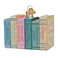 Jane Austen Books Ornament