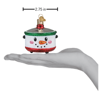 Snowman Slow Cooker Ornament