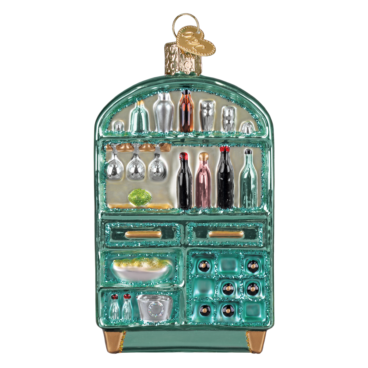 Cabinet Of Cheers Ornament