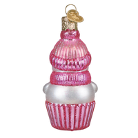 Snow Baby Cupcake Girl Ornament