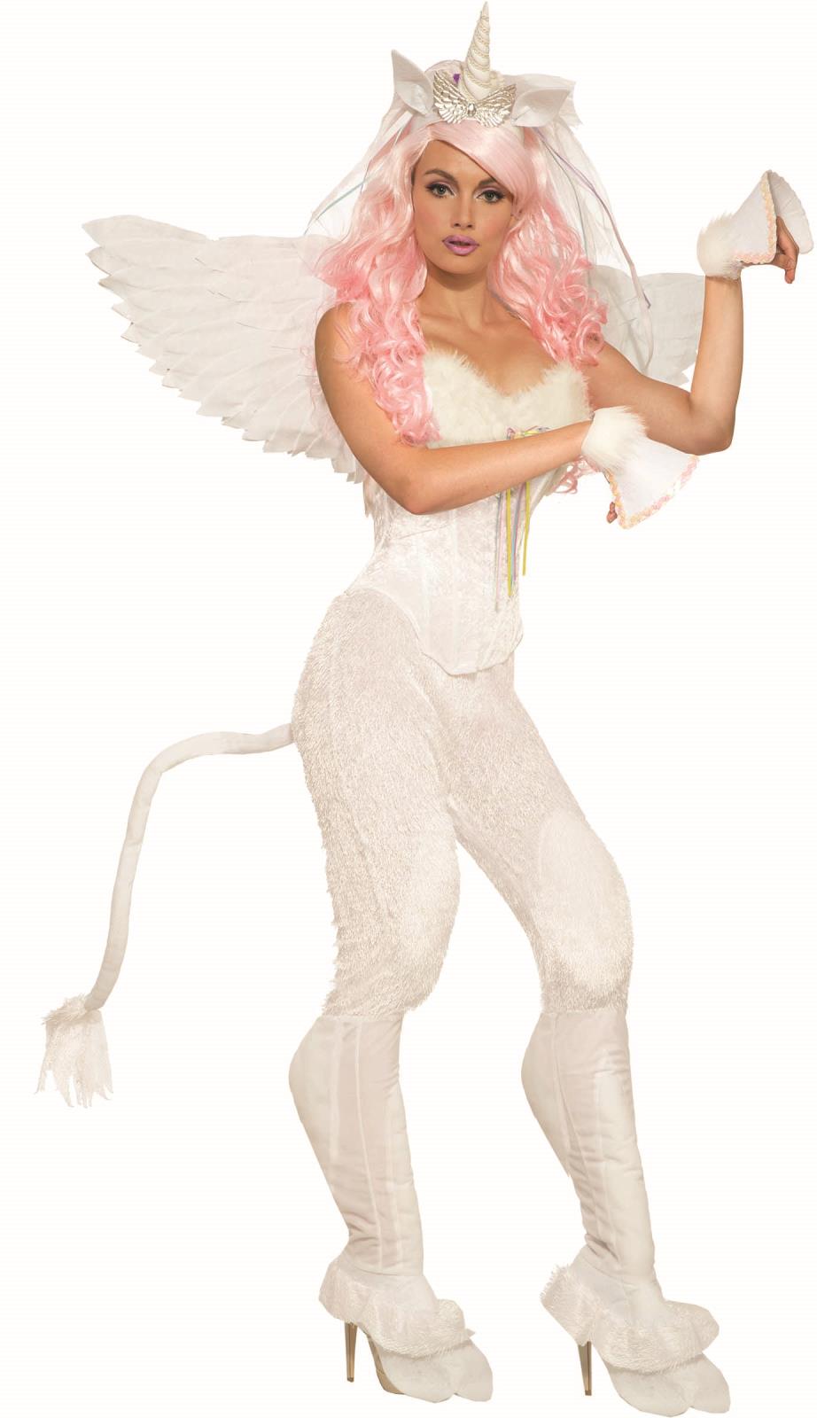 Mythical Creatures Unicorn Pants Cosplay Fur Horse Legs Adult Womens Costume