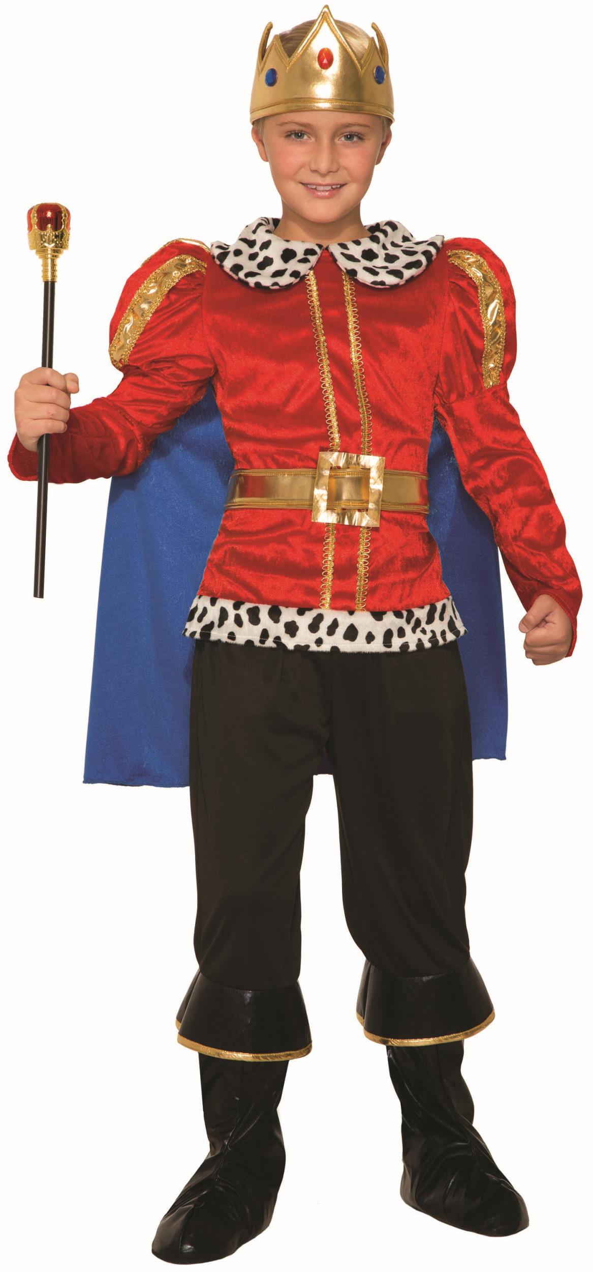 Royal King Regal Kids Halloween Costume Medium 8-10
