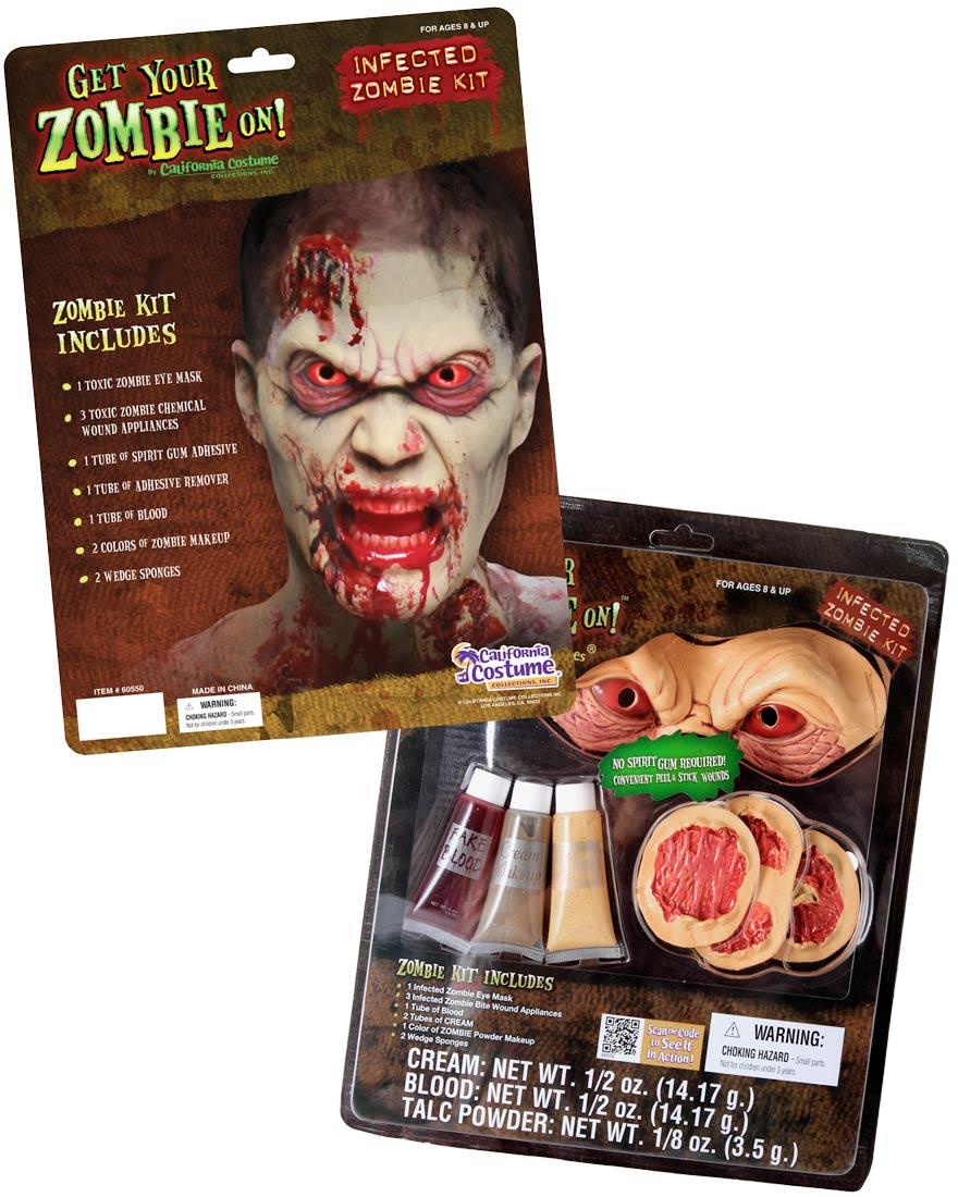 Infected Zombie Makeup Kit