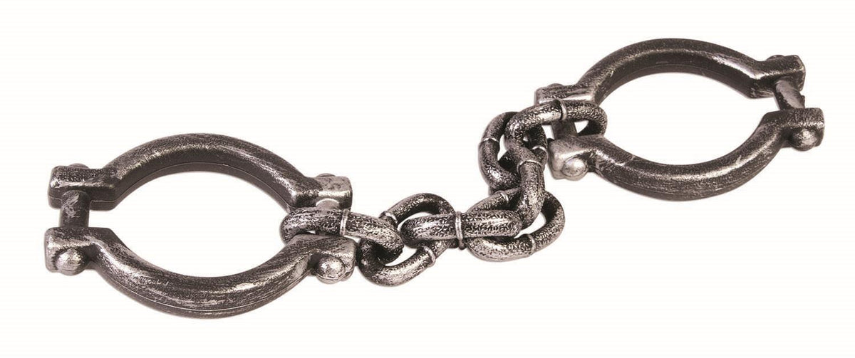 Plastic Prison Shackles Prisoner Accessory