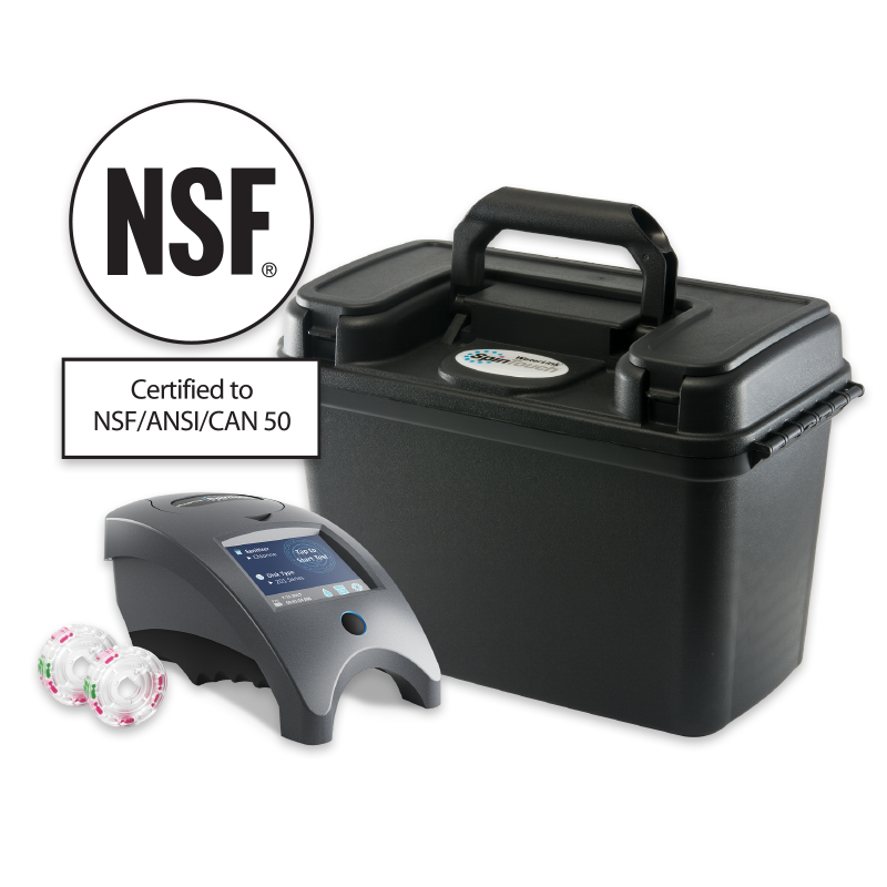 LaMotte WaterLink Spin Touch Commercial Mobile Lab with Carrying Case