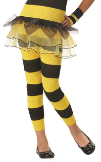 Yellow and Black Little Honey Bee Child Costume Large Plus 10-12