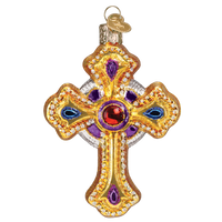 Ornate Cross Ornament