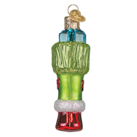 Green Mischief Stocking Ornament
