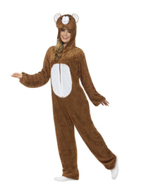 Smiffy's Bear Adult Costume with Hood Size Large