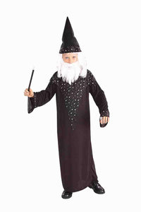 Kids Wizard Child Costume Medium 8-10