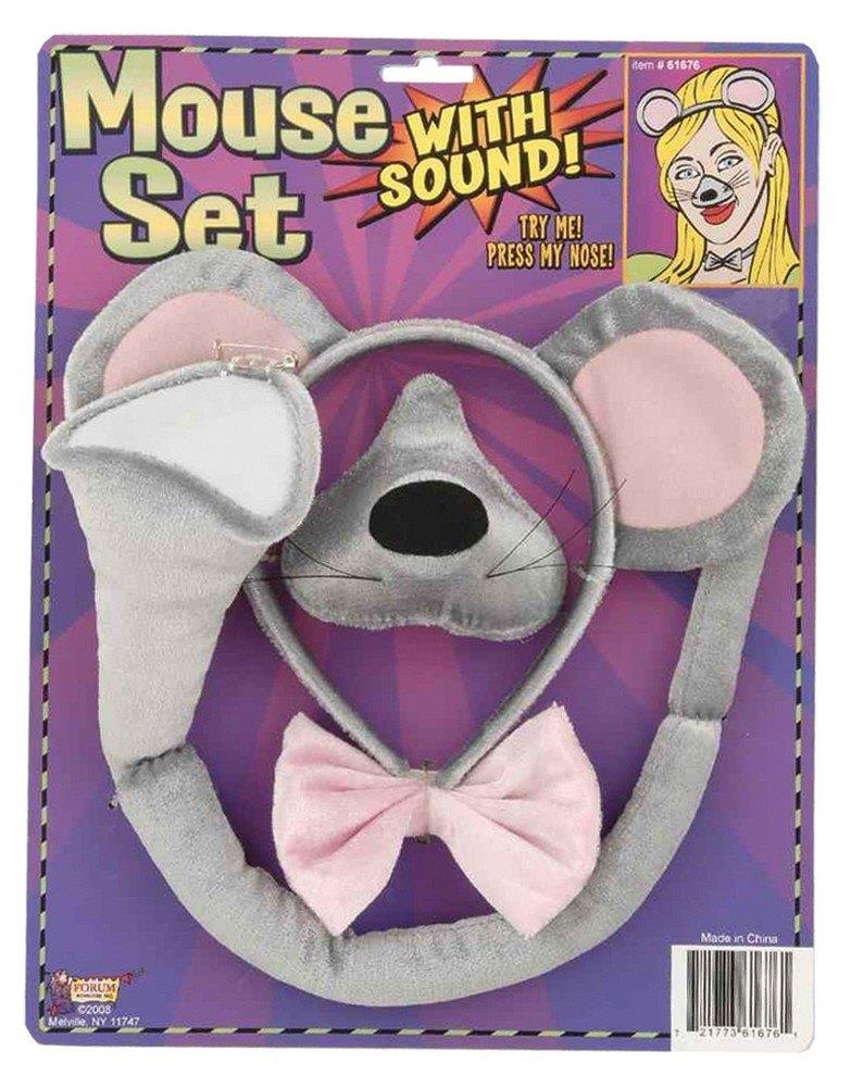Mouse Costume Accessory Set with Sound