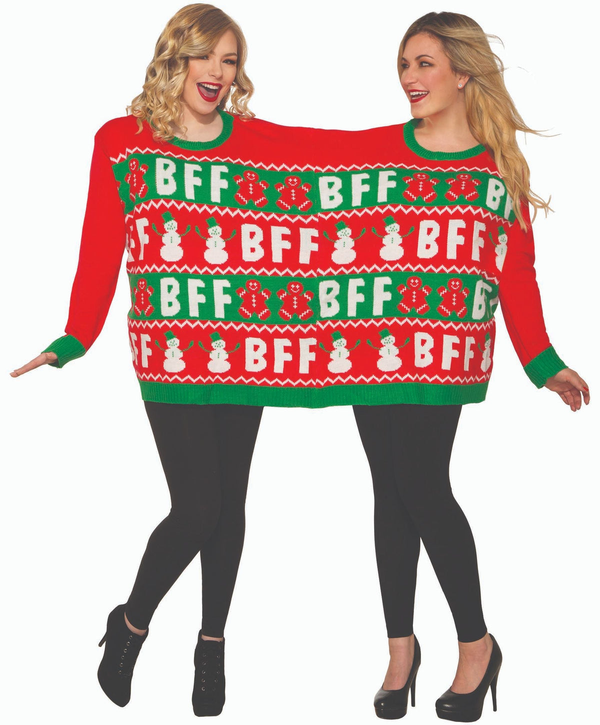Forum Novelties Christmas Sweater for two BFF Size X-Large
