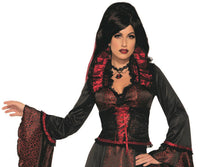 Crimson Countess Women's Vampire Hostess Dress Costume