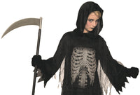 Night Reaper Child Grim Reaper Death Tattered RobeChild Small 4--6