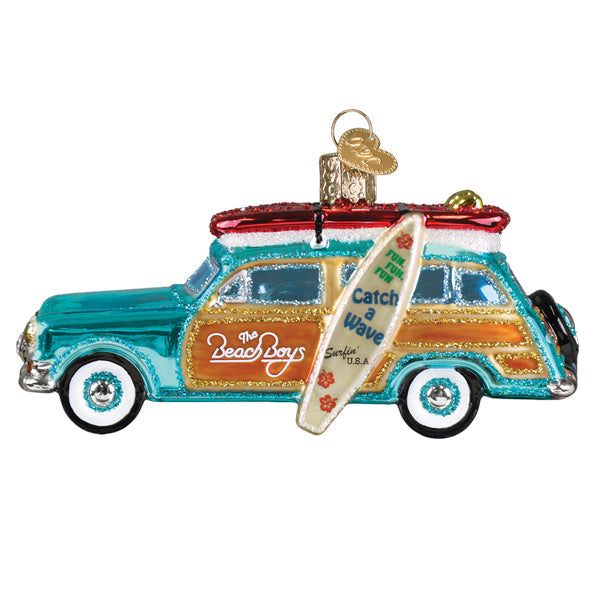 The Beach Boys Surfin' Woody Ornament